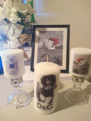 Large Designer Candles / Choose Candle Couture